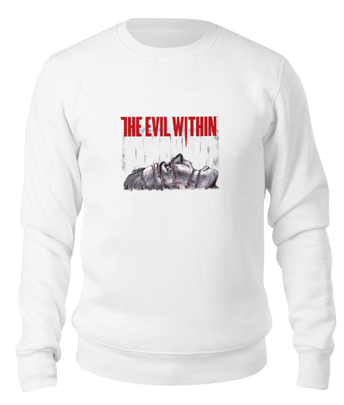 

Свитшот унисекс Printio The evil within белый M, The evil within