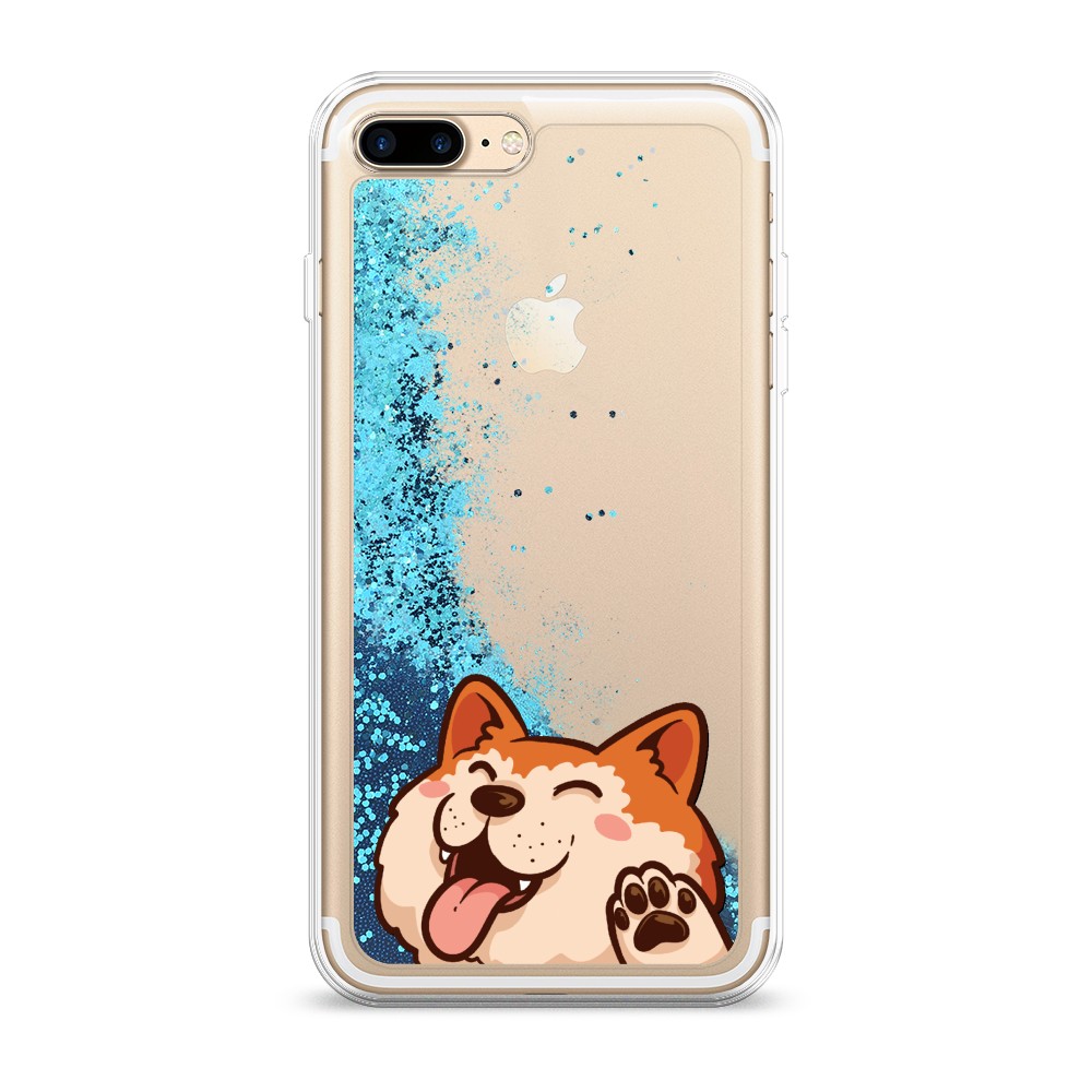 

Чехол Awog на Apple iPhone 8 Plus / Айфон 8 Plus "Акита-ину машет", Разноцветный, 10993-1