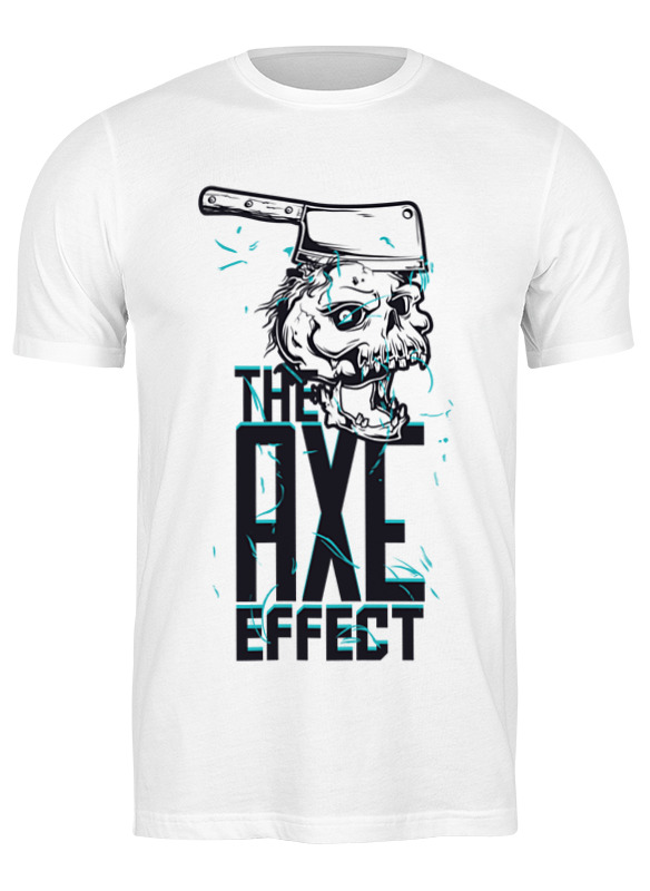 

Футболка мужская The axe effect 1983959 Printio белая 2XL, The axe effect 1983959