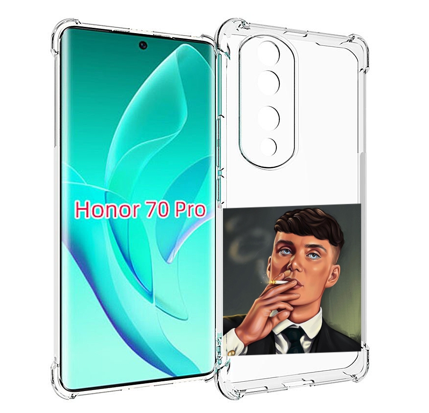 

Чехол MyPads Томас-Шелби для Honor 70 Pro / 70 Pro Plus, Прозрачный, Tocco