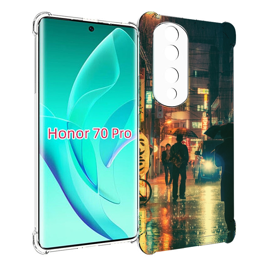 

Чехол MyPads Токио-сеул для Honor 70 Pro / 70 Pro Plus, Прозрачный, Tocco