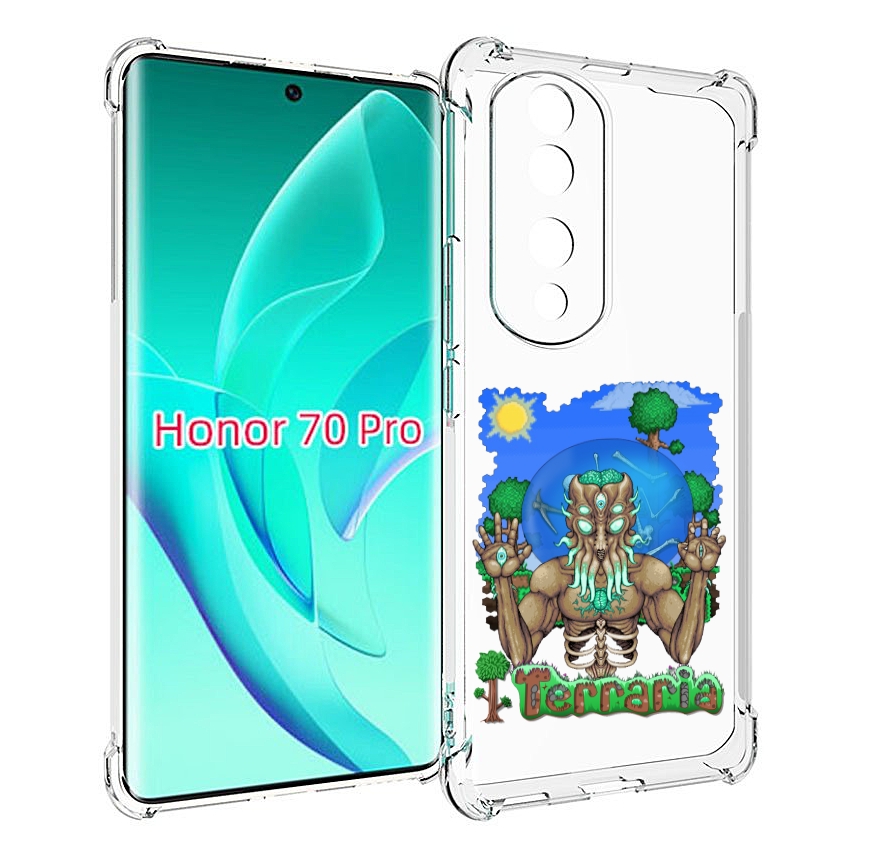 

Чехол MyPads Террария для Honor 70 Pro / 70 Pro Plus, Прозрачный, Tocco