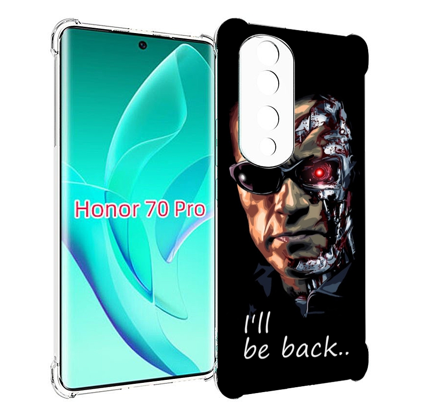 

Чехол MyPads Терминатор для Honor 70 Pro / 70 Pro Plus, Прозрачный, Tocco