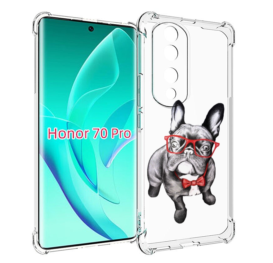 

Чехол MyPads Стильняга для Honor 70 Pro / 70 Pro Plus, Прозрачный, Tocco