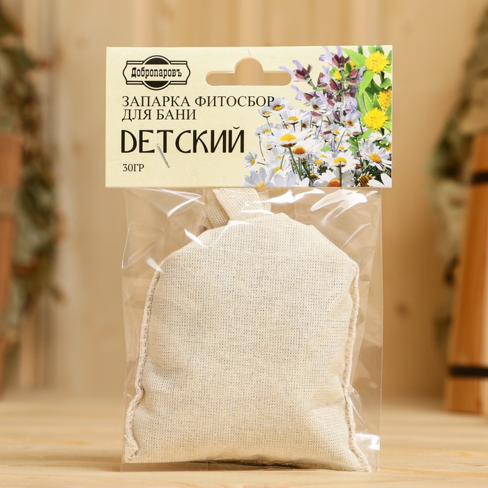 

Запарка фитосбор "Детский" (ромашка, шалфей, череда), 30 гр