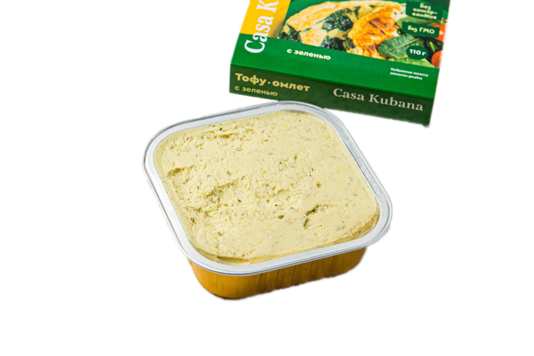 

Тофу-омлет ВкусВилл с зеленью 110 г