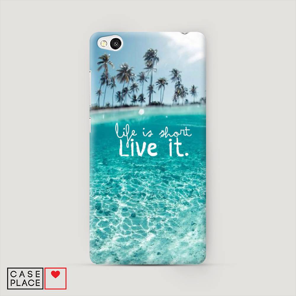 

Пластиковый чехол "Live it" на Xiaomi Redmi 3, 30820-5