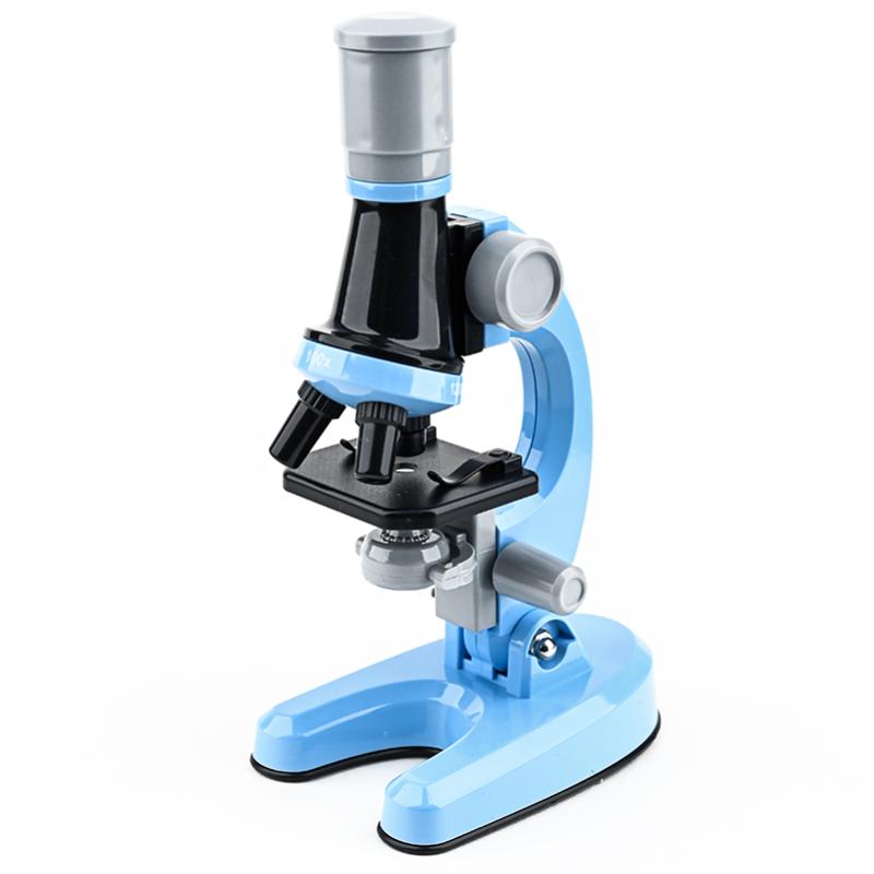 Набор для опытов с микроскопом детский Scientific microscope синий