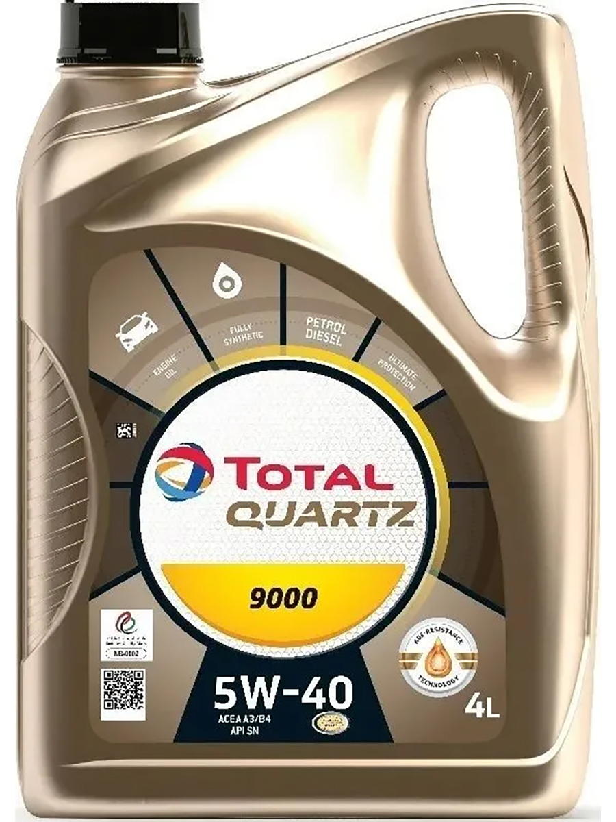 фото Totalenergies 10210501 5w-40 4l quartz 9000 масло моторное синтетическое