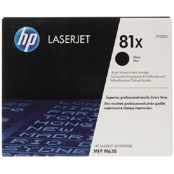 Картридж для лазерного принтера HP (CF281XC) черный, оригинальный
