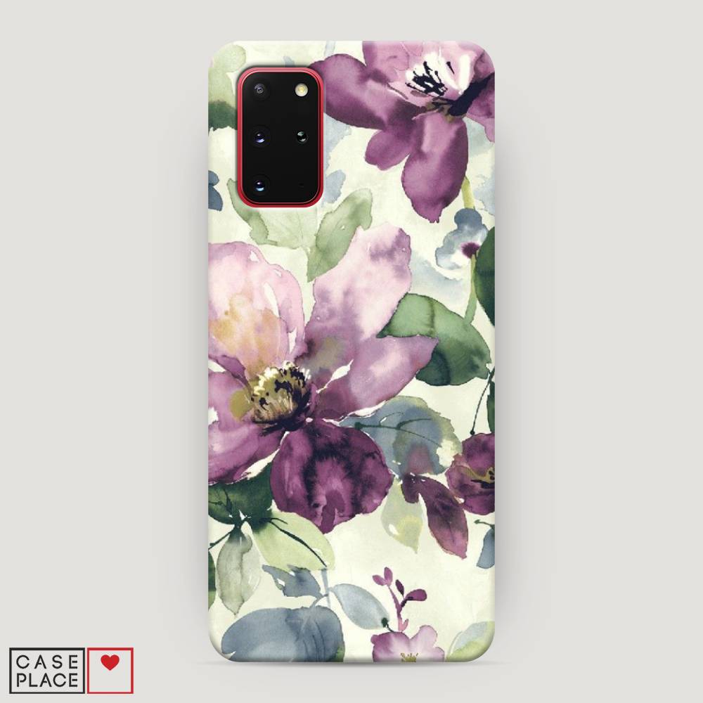 

Чехол Awog "Сиреневые цветы-акварель" для Samsung Galaxy S20 +, 29320-7