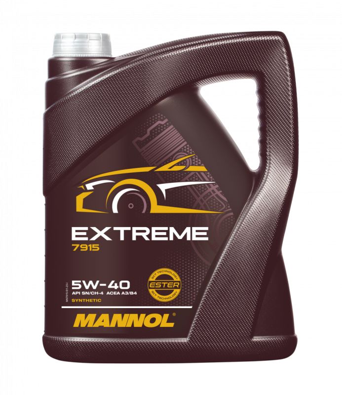 

Моторное масло синтетическое MANNOL EXTREME 7915 5W-40 5 л.