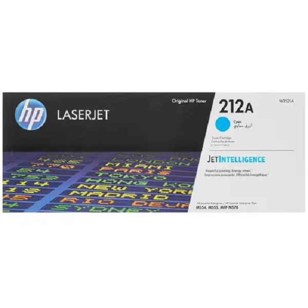 

Картридж для лазерного принтера HP (W2121A) голубой, оригинальный