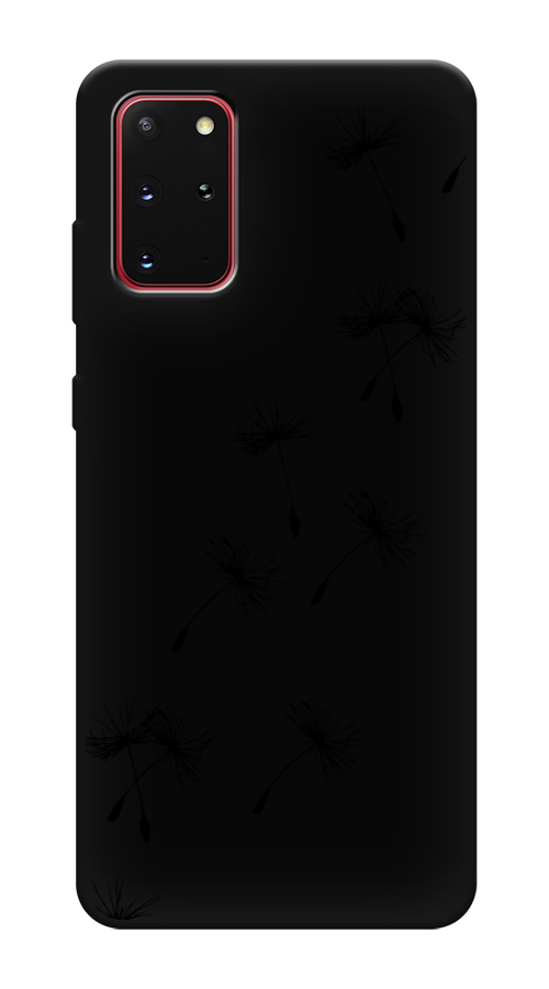 

Чехол Awog на Samsung Galaxy S20 + "Летящие одуванчики", Черный, 29352-1