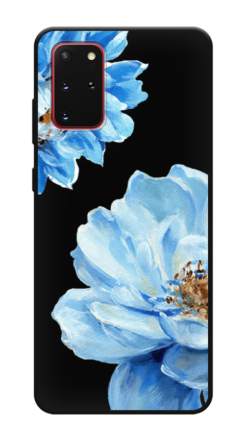 

Чехол Awog на Samsung Galaxy S20 + "Голубые клематисы", Голубой, 29352-1