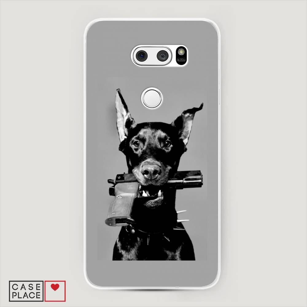 

Чехол Awog "Доберман" для LG V35 ThinQ