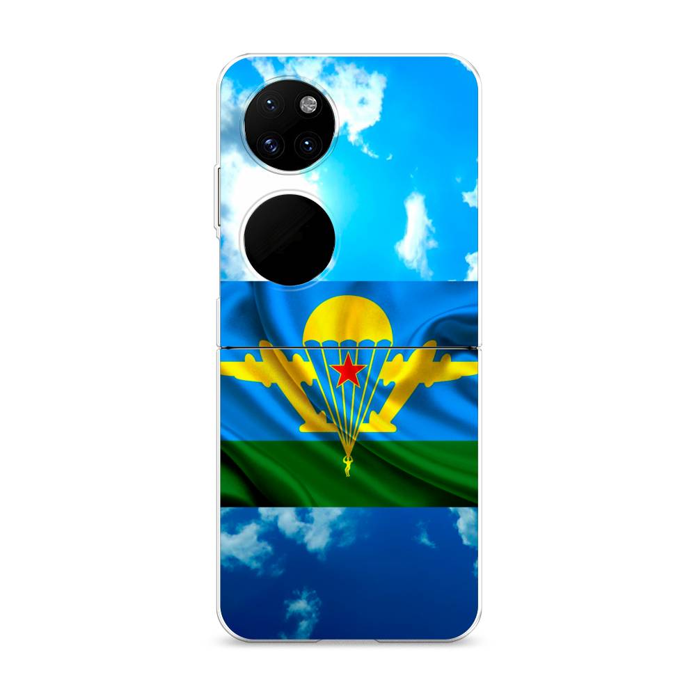фото Чехол awog "вдв флаг в небесах" для huawei p50 pocket