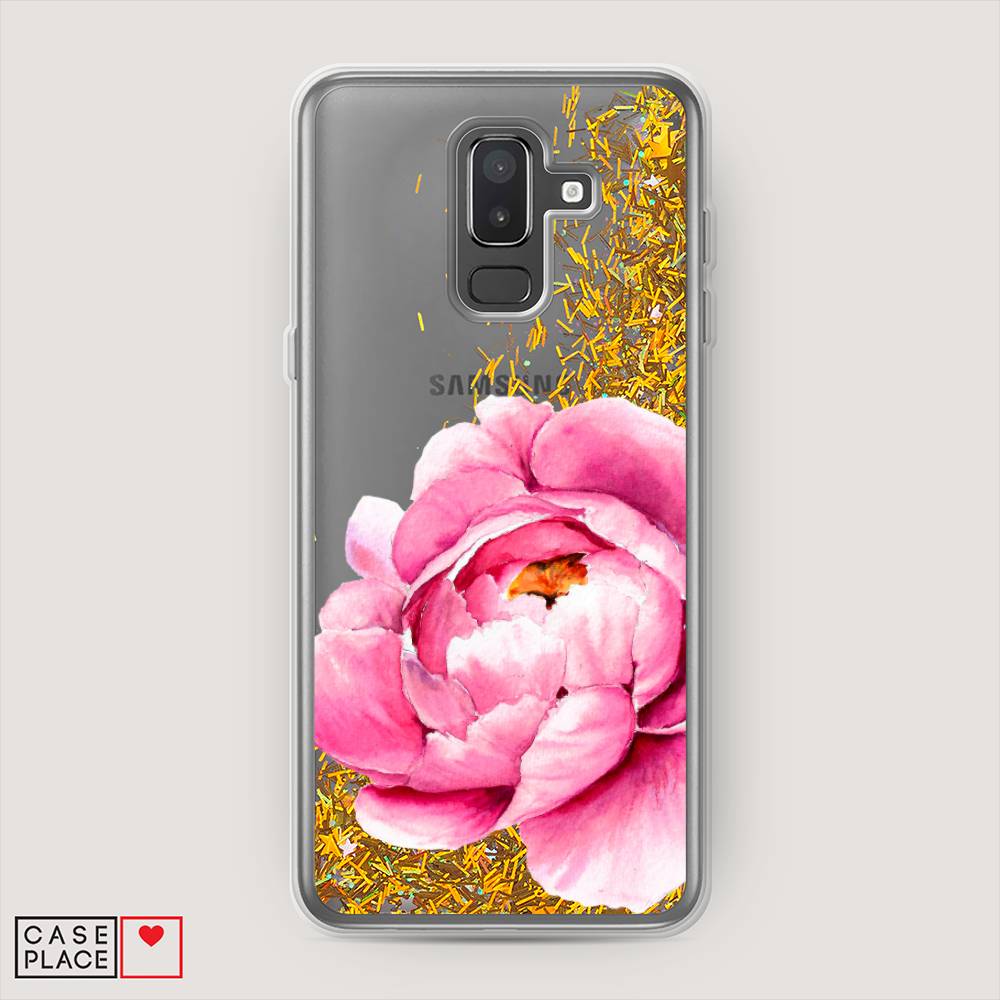 

Чехол Awog на Samsung Galaxy J8 "Прекрасный пион", Зеленый;коричневый, 26590-1