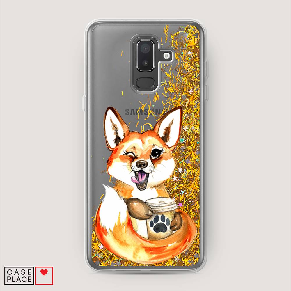 

Чехол Awog на Samsung Galaxy J8 "Подмигивающая лиса с кофе", Оранжевый;белый;коричневый, 26590-1