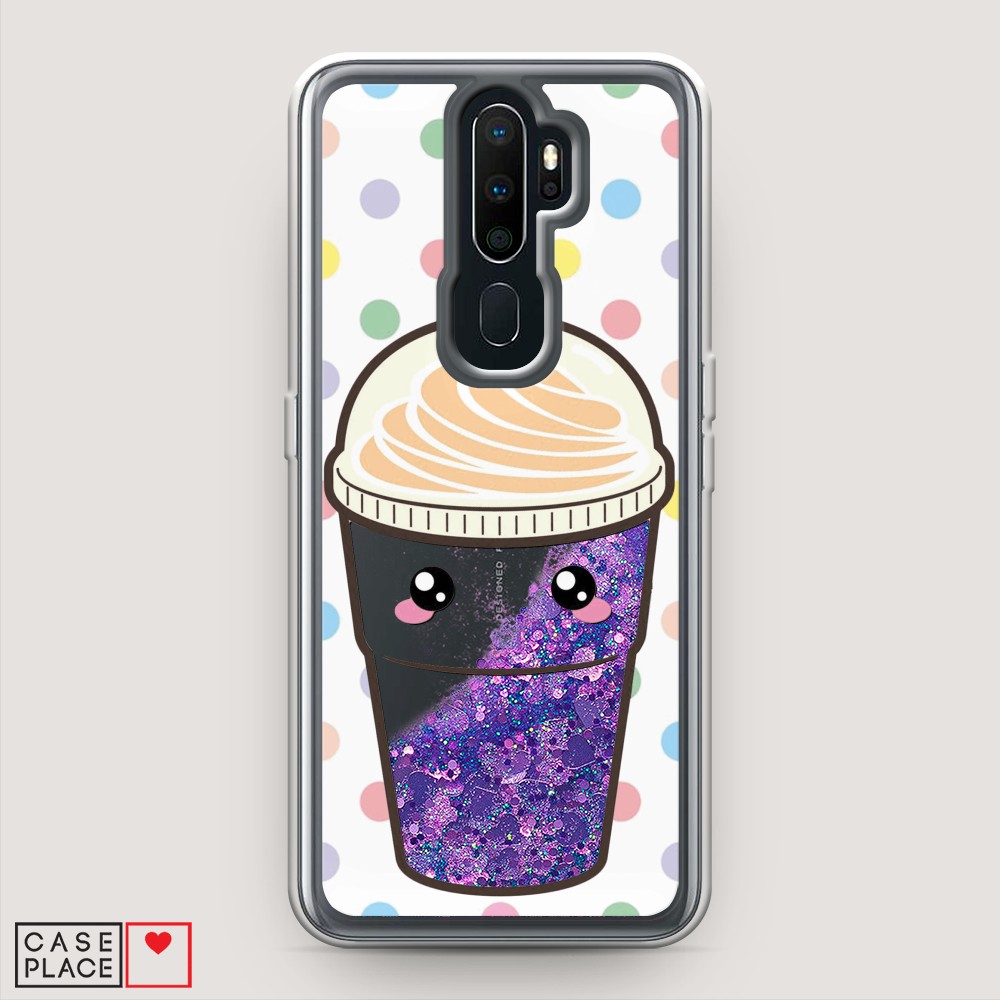 

Чехол Awog на Oppo A5/A9 2020 "Милый стакан", Разноцветный, 251392-1