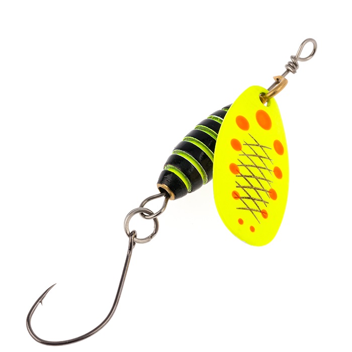 

AKARA Блесна вращающаяся (вертушка) AKARA LITE SERIES SPIN BEE ( 3,5гр/A09), Желтый