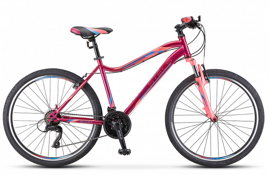 Велосипед STELS Miss-5000 V V050 (2022), горный (взрослый), рама 18