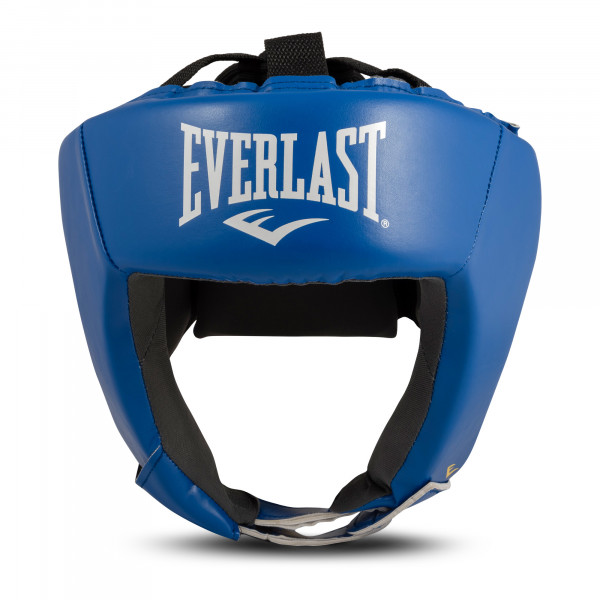 фото Шлем для любительского бокса everlast amateur competition pu s синий