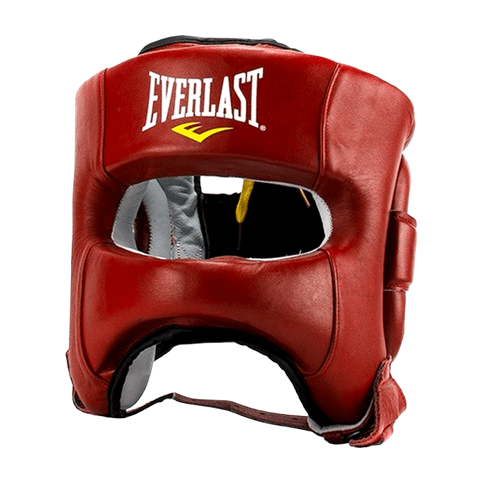 фото Шлем everlast elite leather lxl красный