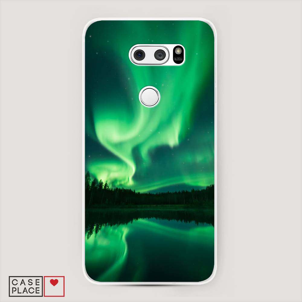 

Чехол Awog на LG V35 ThinQ "Ночные пейзажи 7", Зеленый;черный, 83650-4