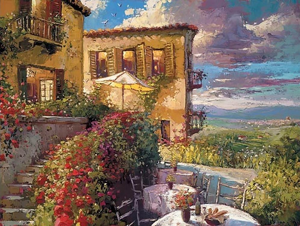 

Картина по номерам Paintboy Южный город, 40x50 см, Южный город