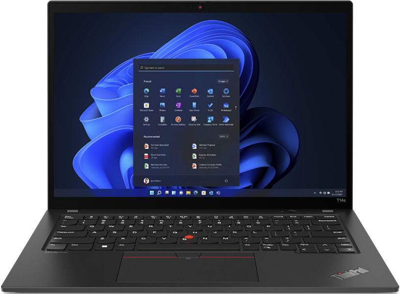 

Ноутбук LENOVO ThinkPad T14s Gen 4 черный (21F7S3T700), ThinkPad T14s Gen 4