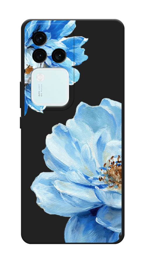 

Чехол Awog на Vivo V30 Pro/S18 Pro "Голубые клематисы", Голубой, 269952-1