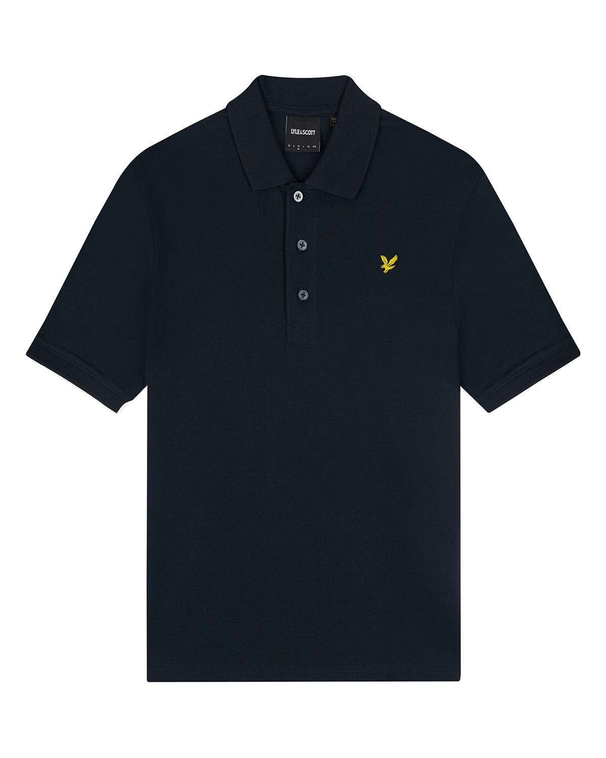 Футболка мужская Lyle Scott Plain Polo Shirt синяя 2XL 3690₽