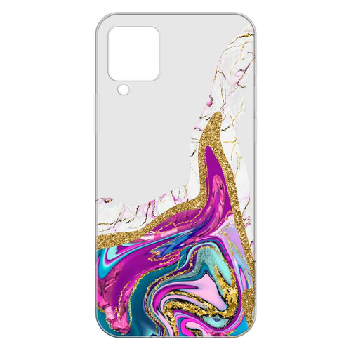 

Чехол (клип-кейс) GRESSO Air, для Samsung Galaxy A12, прозрачный/разноцветный, Air