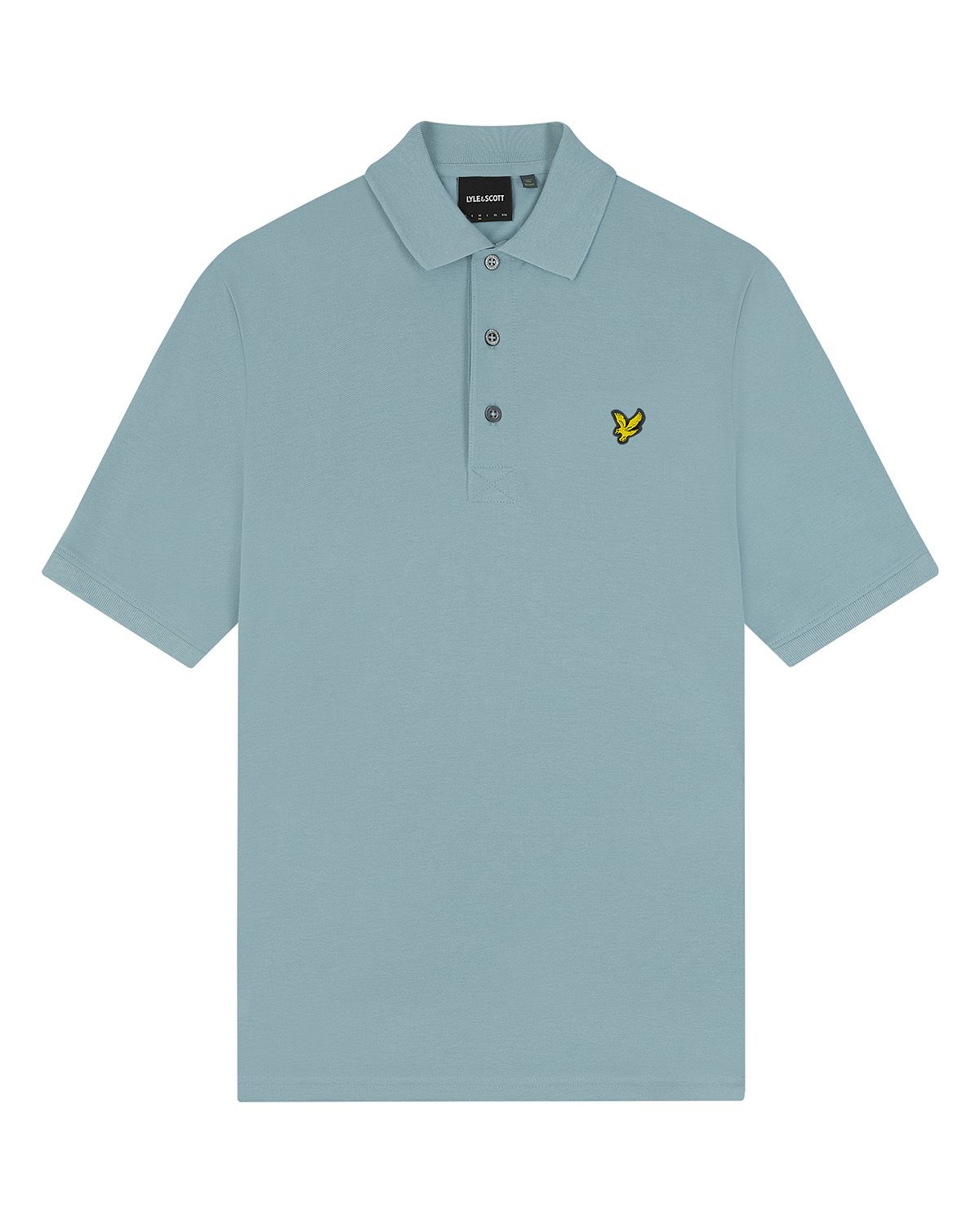 Футболка мужская Lyle Scott Plain Polo Shirt бирюзовая 2XL 3090₽