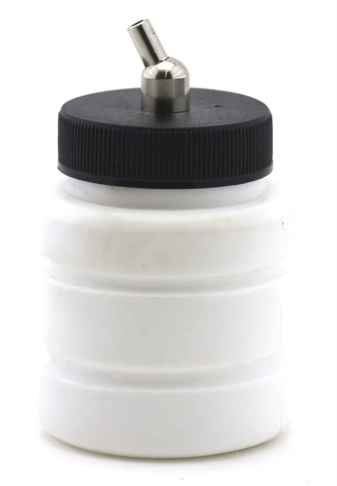 фото 1555 jas баночка под краску с крышкой, 75 мл, трубка 60 градусов, пластик