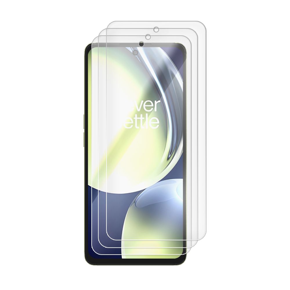 

Комплект из 3-х защитных гибридных стекол Krutoff для OnePlus Nord CE 3 Lite