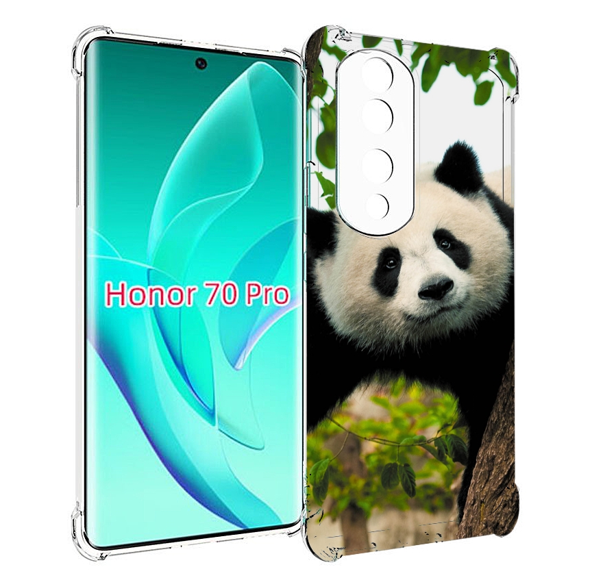 

Чехол MyPads Панда-на-дереве для Honor 70 Pro / 70 Pro Plus, Прозрачный, Tocco