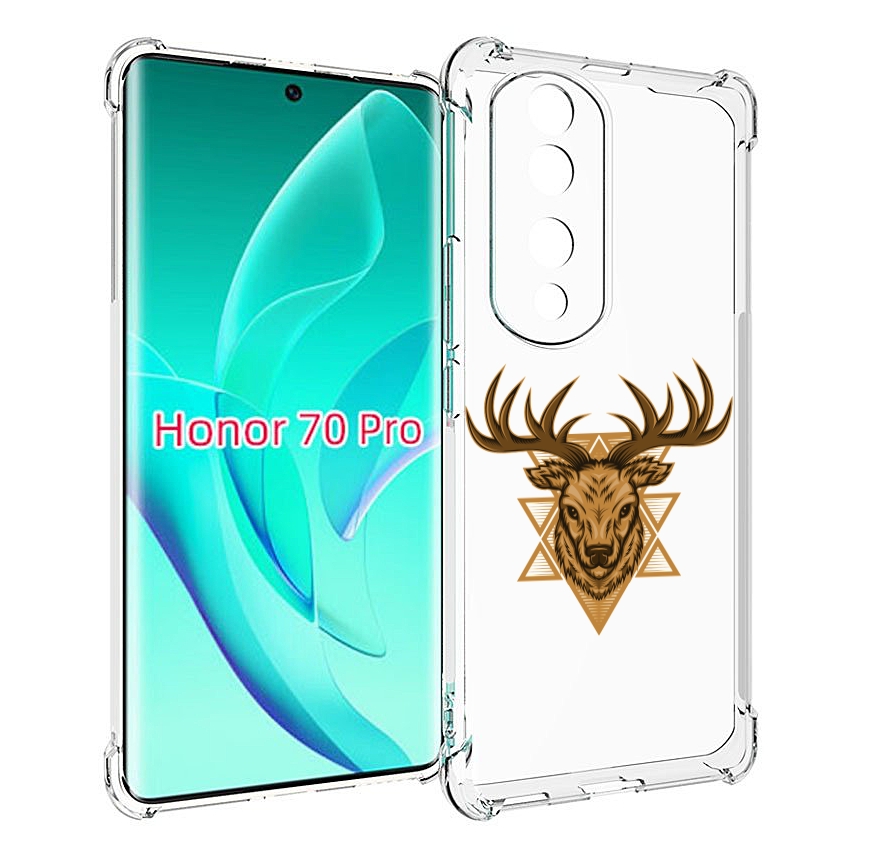 

Чехол MyPads Олень для Honor 70 Pro / 70 Pro Plus, Прозрачный, Tocco