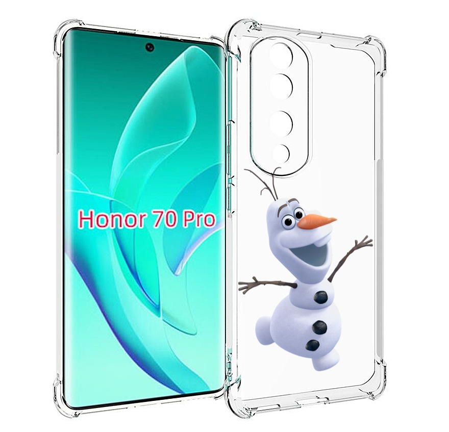 

Чехол MyPads Олаф-холодное-сердце для Honor 70 Pro / 70 Pro Plus, Прозрачный, Tocco