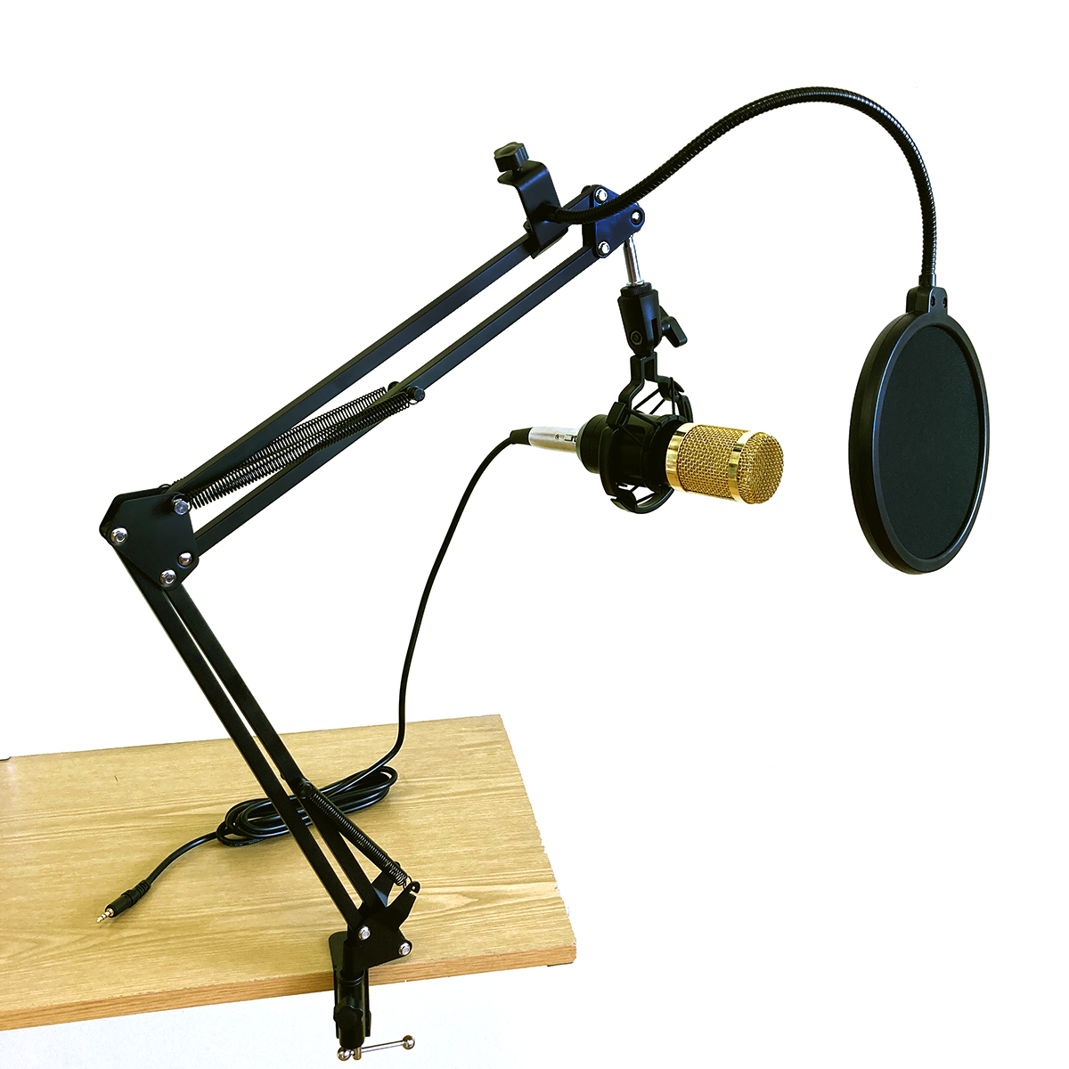 Микрофон Espada EX011-ST Black (45199)