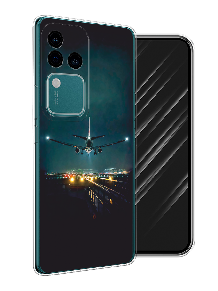 

Чехол Awog на Vivo V30 Pro/S18 Pro "Ночной рейс", Черный, 2610050-1