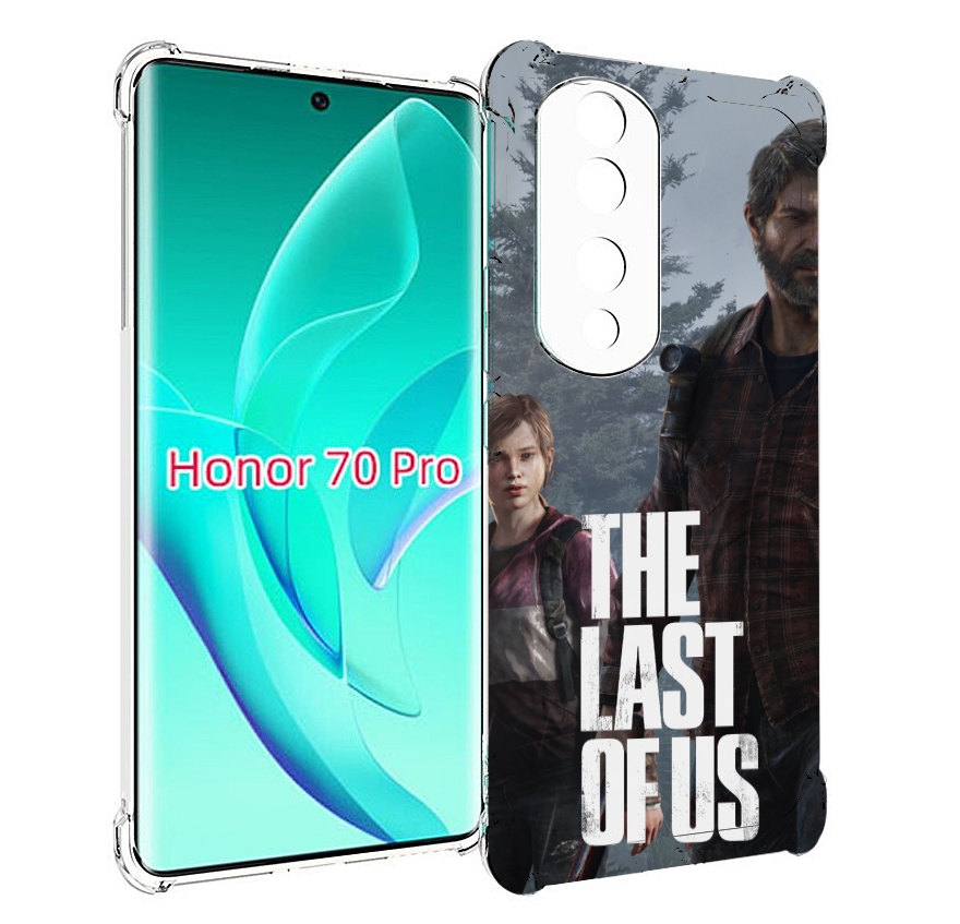 

Чехол MyPads Одни из нас Джоэл и Элли для Honor 70 Pro / 70 Pro Plus, Прозрачный, Tocco