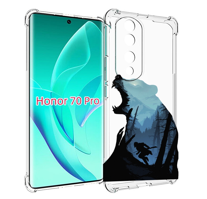 

Чехол MyPads Ночной-медведь для Honor 70 Pro / 70 Pro Plus, Прозрачный, Tocco