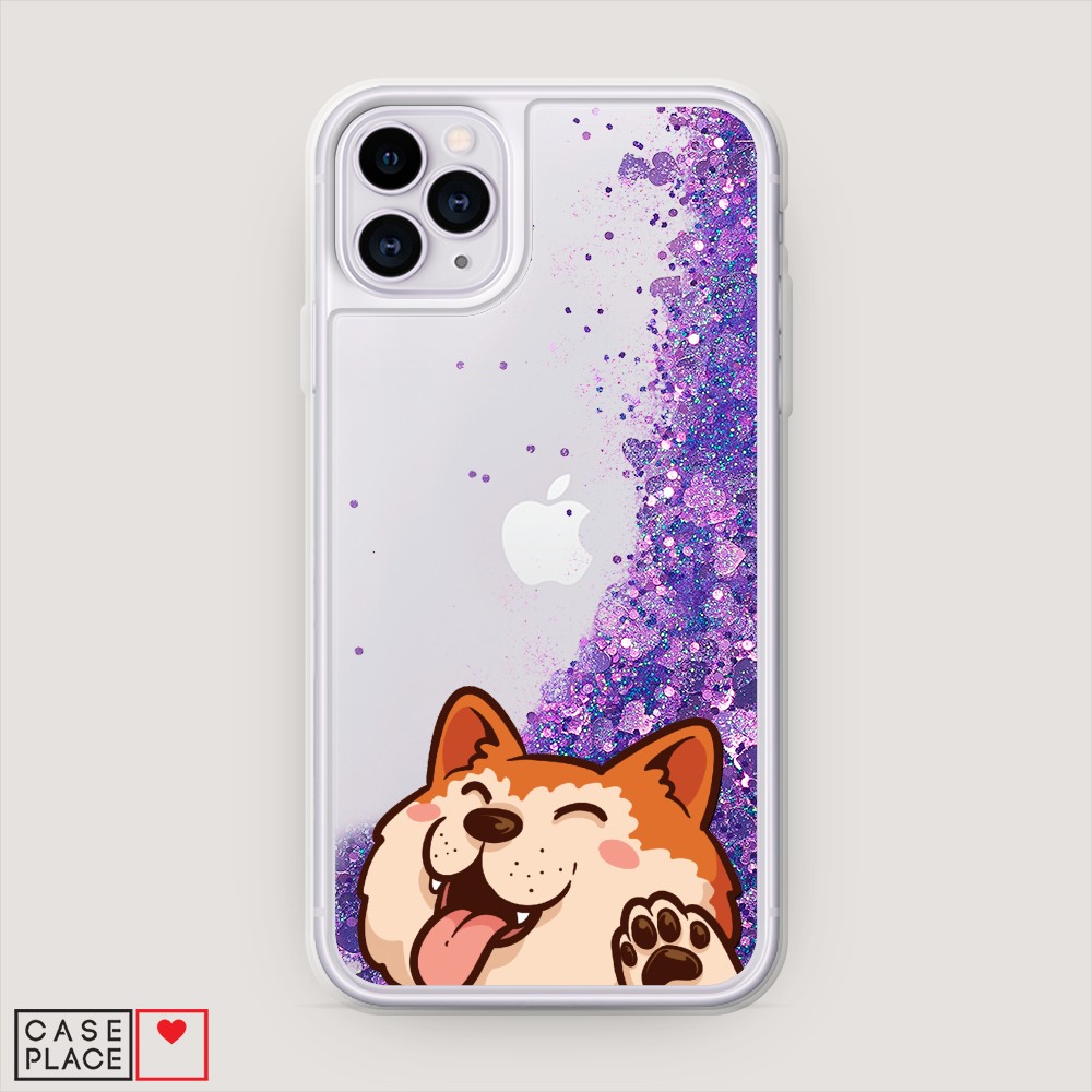 

Чехол Awog на Apple iPhone 11 Pro / Айфон 11 Pro "Акита-ину машет", Разноцветный, 12392-1