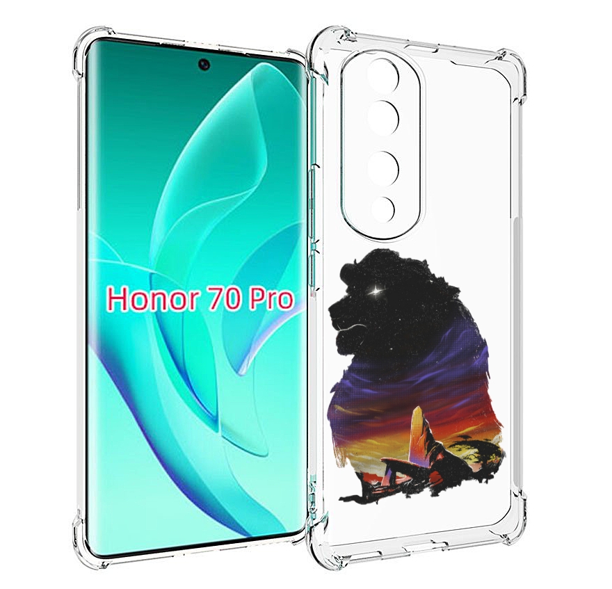 

Чехол MyPads Муфаса для Honor 70 Pro / 70 Pro Plus, Прозрачный, Tocco
