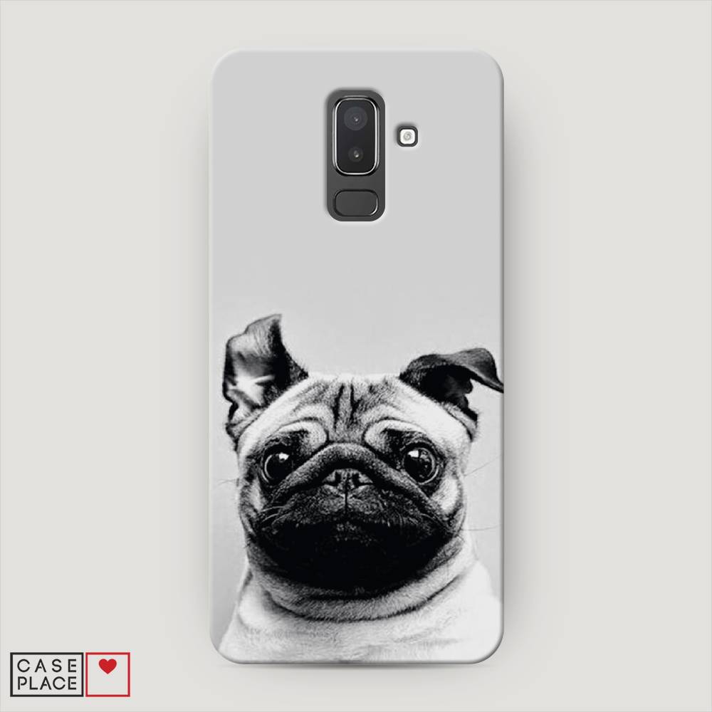 

Чехол Awog "Ушастый мопс" для Samsung Galaxy J8