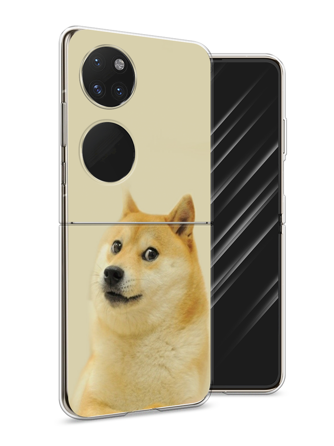 

Чехол Awog на Huawei P50 pocket "Собака подозревака", Коричневый;желтый;бежевый, 6107450-9