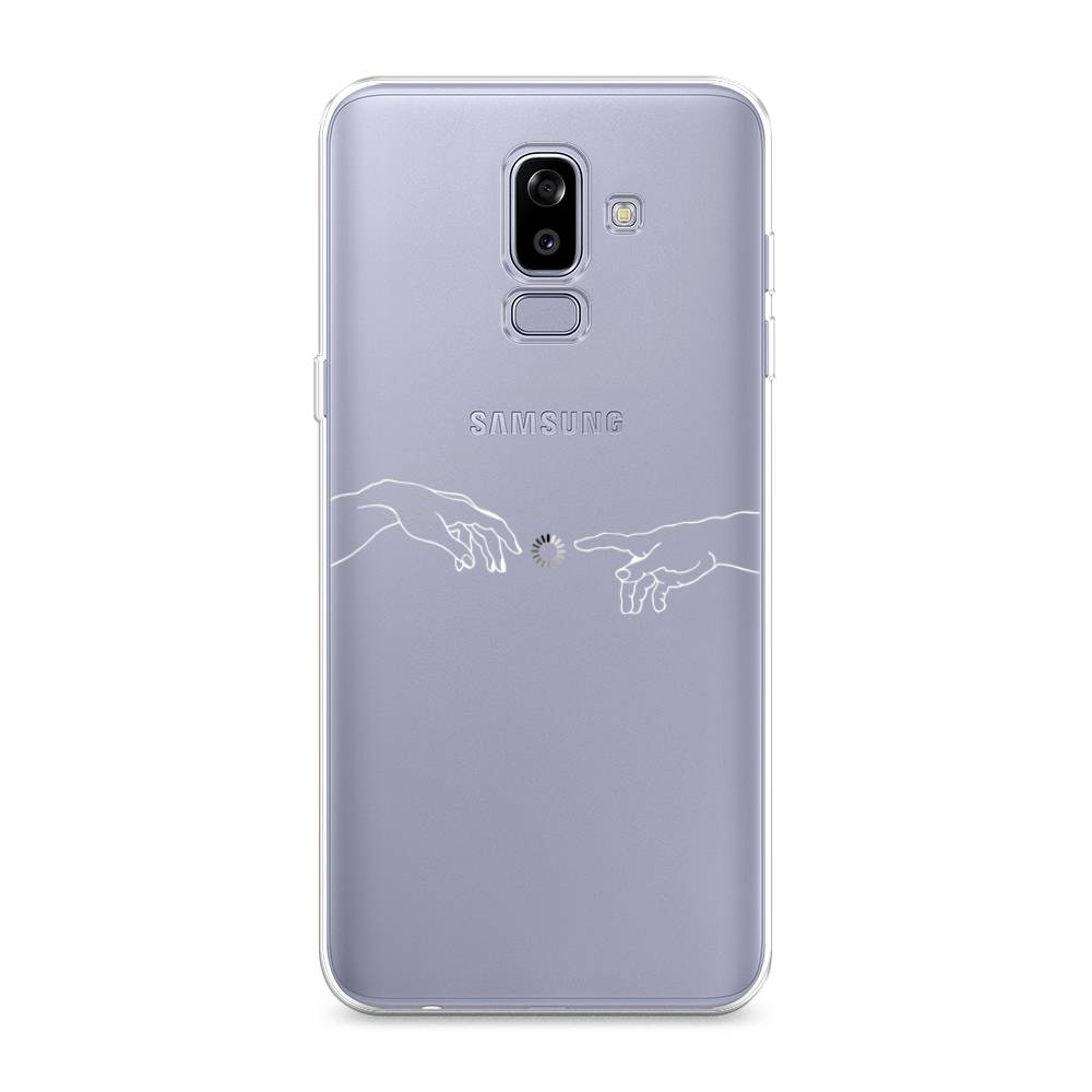 

Чехол Awog на Samsung Galaxy J8 "Загрузка творения", Белый;серый;прозрачный, 26550-10