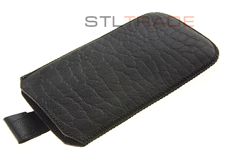 

Чехол с язычком (Flotar) для HTC Desire X крокодил чёрный, Черный